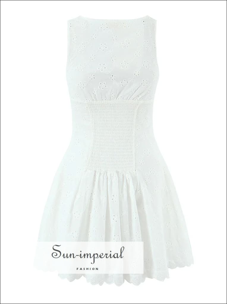 white embroidered bodycon dress Firerie Women's Elegant White Summer Sequin Embroidered Beaded Backless  Dress,Sparkly Night Out Bodycon Dress For Wedding  Guest,Cocktail,Prom,Birthday Party
