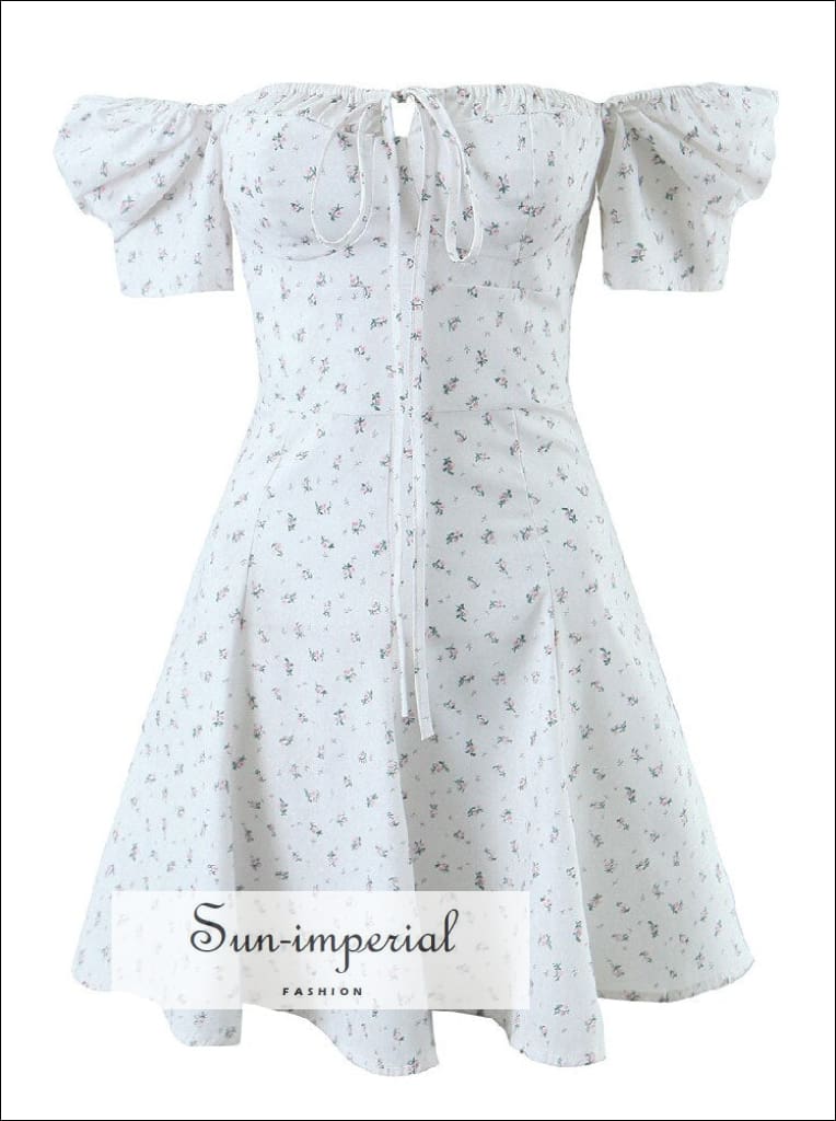 knee length dresses for ladies Light Pink Floral Print Layered Ruffle V-Neck Puff Sleeve Mini Dress –  Dazey Hill