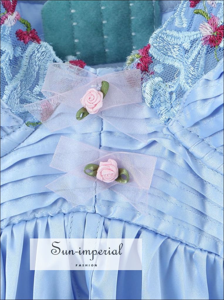 ワンピース A FERRETTI Cut-out satin dress Light Blue J04271619 Satin dress with cut-out Cocktail | Alberta Ferretti
