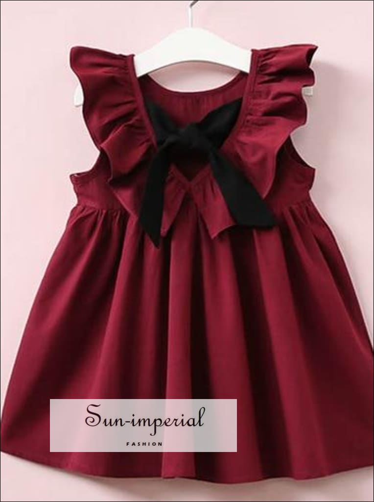 princess polly baby blue dress Burgundy Baby Dresses main image 1