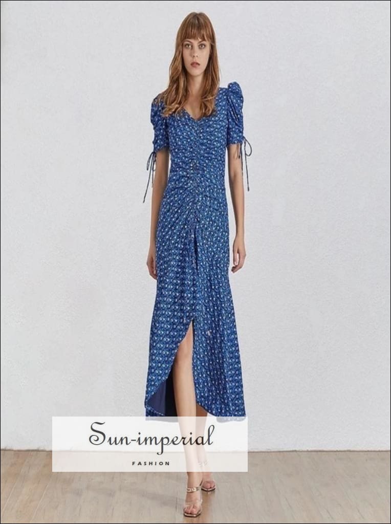 sachin and babi light blue dress The Ultimate Guide to Holiday Dresses to Buy Now main image 1