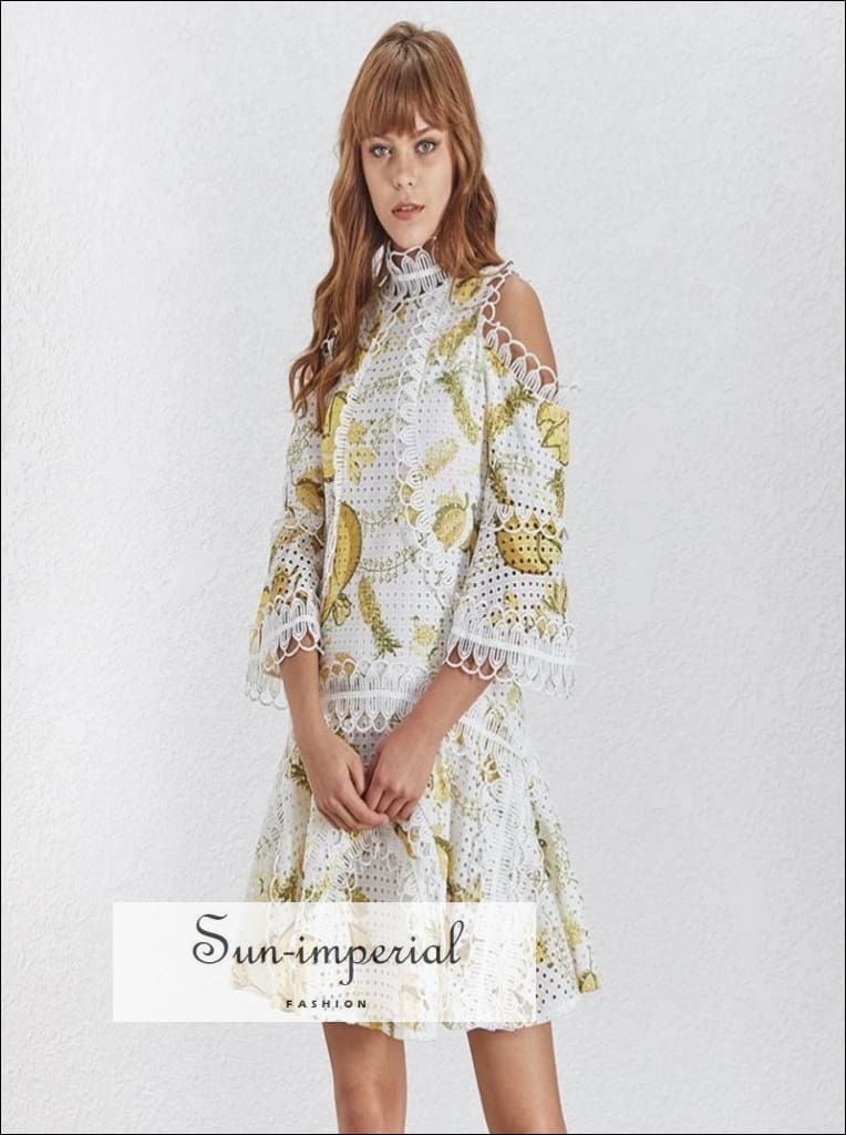 Thurley chintz print broderie dress new arrivals