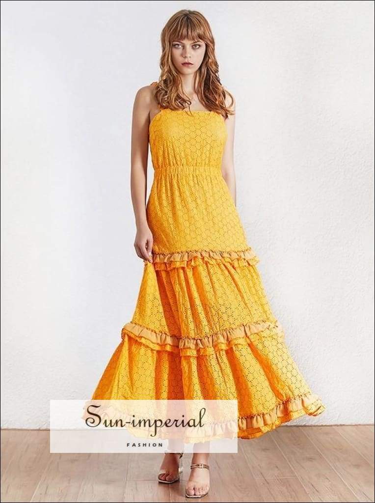 cami strap maxi dress Sun-imperial