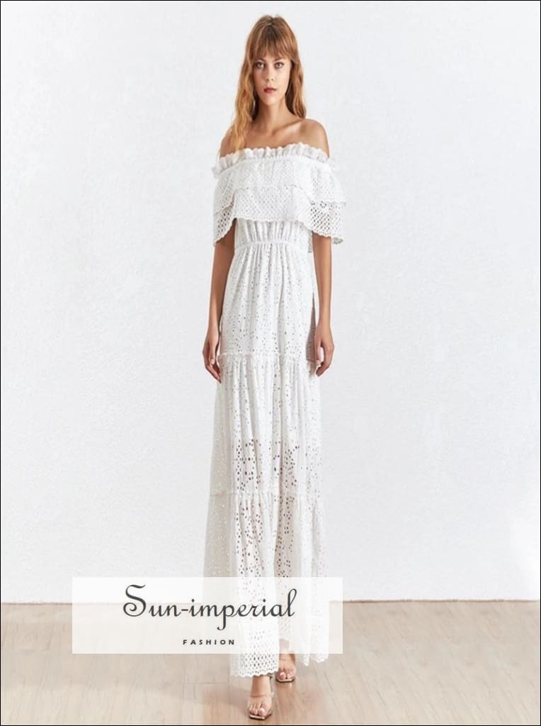 white lace dress size 12 Zapaka Women Long Sleeves Bodycon Homecoming Dress Square Neck Lace Little White Dress, White / XL main image 1