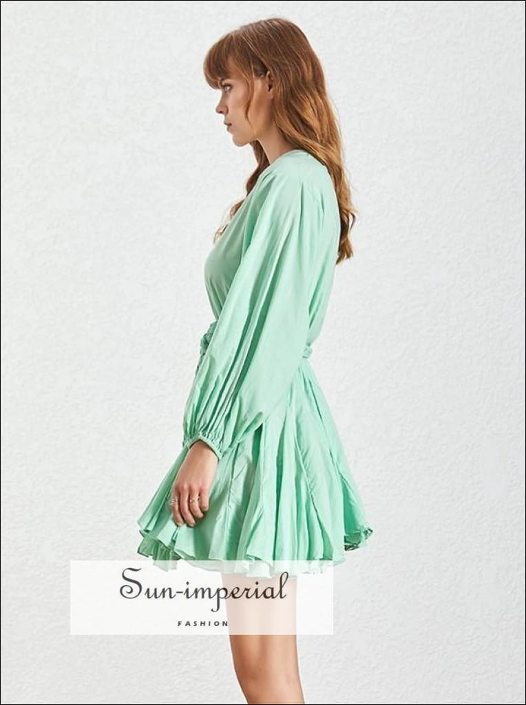 Sun-imperial - tia dress in mint