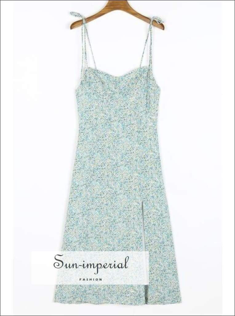 floral zip up corset cami dress Long floral print camisole dress with corset