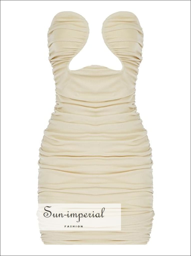 Strapless Cut-Out Bustier Dress - Ready-to-Wear 1AAWII