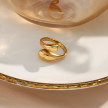 18K Gold-Plated Bypass Ring - product photo 7