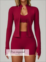 2–3pcs Women’s Yoga Suit Sportswear Set – Push-up Fitness Outfit 2pcs yoga set, 3pcs outfit, fitness wear women, gym outfit high waist