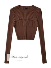 Solid Color Knit Pullover with Front Slit Detail boutique knitwear, everyday knit top, front slit sweater, pullover women, lightweight
