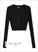 Solid Color Knit Pullover with Front Slit Detail boutique knitwear, everyday knit top, front slit sweater, pullover women, lightweight