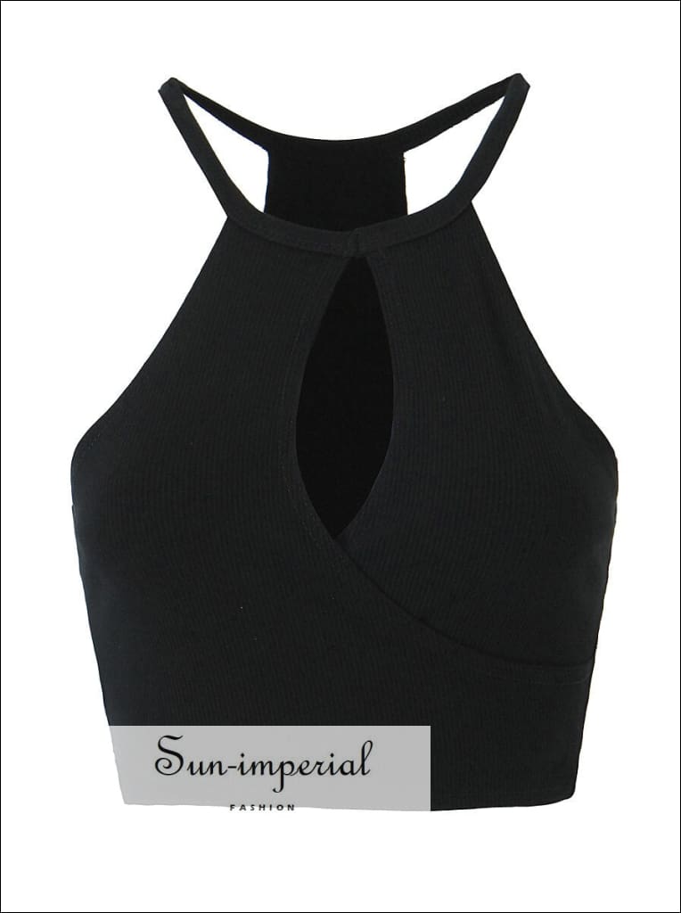 ★2023FW新作★threetimes★Basic logo halter top Halter top | Collection 2023 | Subdued