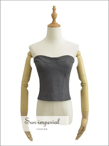 Women Sweetheart Neckline Tube Corset Top Sun-Imperial United States