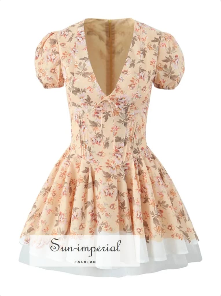 fancy mini dress Sun-imperial