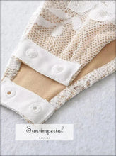 American Retro Lace O‑neck Low‑back Bodysuit – Black & White american retro, black bodysuit, evening top, layering piece, low back bodysuit