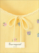 Women Knitted Embroidery Sweater Sun-Imperial United States