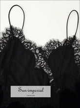 Autumn Velvet & Lace Asymmetric Sling Dress asymmetric dress, autumn backless evening formal wear Sun-Imperial United States