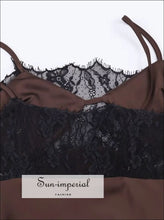 Autumn Velvet & Lace Asymmetric Sling Dress with Side Slit asymmetric dress, autumn backless evening formal wear Sun-Imperial United States