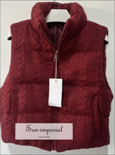 Women’s Knitted Padded Vest Sun-Imperial United States