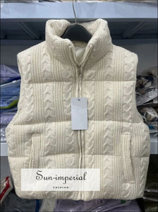 Women’s Knitted Padded Vest Sun-Imperial United States