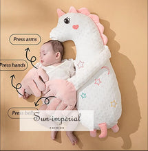 Sun Imperial Baby Sleep Patting Pillow – Dinosaur or Unicorn Plush for Toddlers baby & toddler toys, gifts, play educational toys
