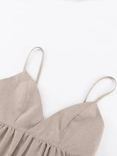 Backless Spaghetti Strap Mini Dress - Sun Imperial (photo 8)