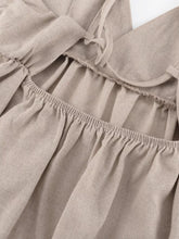Backless Spaghetti Strap Mini Dress - Sun Imperial (photo 9)