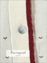 Buttoned Through Knit Cardigan Sweater - Sun Imperial (photo 5)