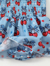 Children's Cherry Print Bodysuit Dress & Headband - Sun Imperial (photo 3)