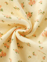 Children's Floral Print Short Sleeve Dress - Sun Imperial (photo 5)