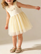 Children's Ruffled Collar Tulle Dress - Sun Imperial (photo 1)