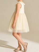 Children's Ruffled Collar Tulle Dress - Sun Imperial (photo 2)