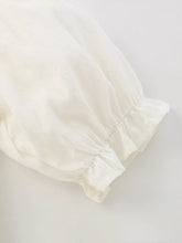 Children's Smocked Puff Sleeve Tiered Dress - Sun Imperial (photo 4)
