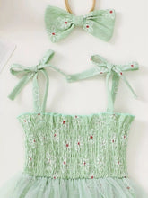 Children's Smocked Tulle Dress with Headband - Sun Imperial (photo 5)