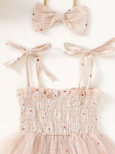 Children's Smocked Tulle Dress with Headband - Sun Imperial (photo 8)