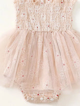 Children's Smocked Tulle Dress with Headband - Sun Imperial (photo 9)
