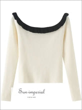 Color Block Buttoned Cardigan - Sun Imperial (photo 2)