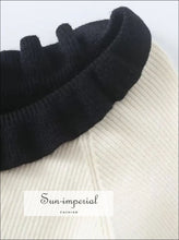 Color Block Buttoned Cardigan - Sun Imperial (photo 3)