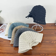 Crochet Bucket Hat with Drawstring - Sun Imperial (photo 1)