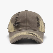 Distressed Adjustable Cotton Baseball Cap - Sun Imperial (photo 10)