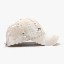 Distressed Adjustable Cotton Baseball Cap - Sun Imperial (photo 3)