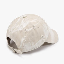 Distressed Adjustable Cotton Baseball Cap - Sun Imperial (photo 4)