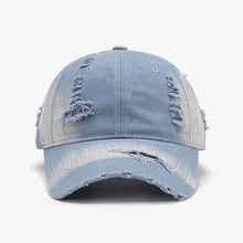 Distressed Adjustable Cotton Baseball Cap - Sun Imperial (photo 6)