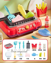 Diy Kids Kitchen Cooking Toy Set – 20pcs Pretend Play Induction Stove & Food Accessories | Educational Role educational cooking toy,