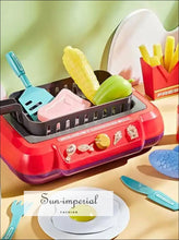 Diy Kids Kitchen Cooking Toy Set – 20pcs Pretend Play Induction Stove & Food Accessories | Educational Role educational cooking toy,