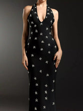 Floral Halter Neck Maxi Dress - Sun Imperial (photo 4)