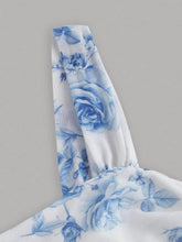 Floral Print Bodycon Midi Dress - product photo 3