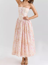 Floral Spaghetti Strap Midi Dress - product photo 51