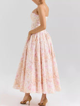 Floral Spaghetti Strap Midi Dress - product photo 52