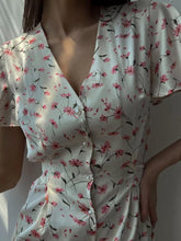 Floral V-Neck Flutter Sleeve Midi Dress - Sun Imperial (photo 4)